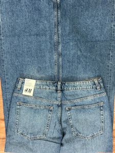 H&amp;M Wide Leg Denim Jeans