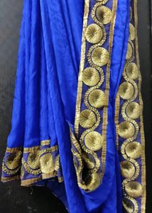 Self Printed Heavy Border Saree