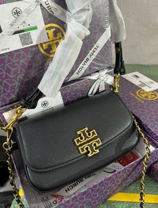 Tory Burch Black Leather Crossbody Bag