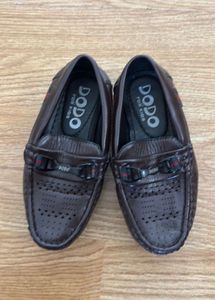 Kids Brown Loafers