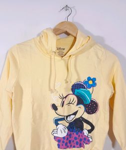 Nap Chief Yellow Printed sweatshirt(Girls)