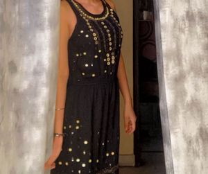 Sparkling Black Party Dress