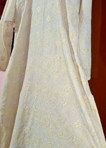 Chikankari Kurta Set With Dupatta