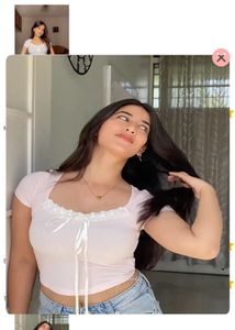 Baby Pink Cute Girly Top