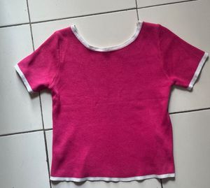 Cute Pink Cropped Top💖
