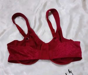 Red Lace Bra