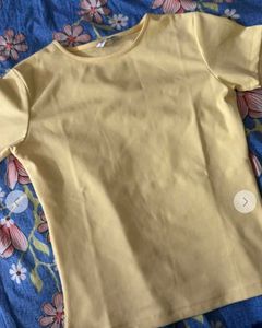 Yellow Basic T-Shirt