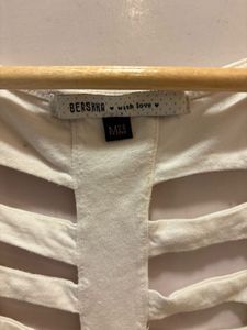Bershka Cut-Out Back Mini Dress