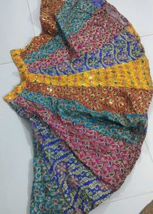 Vibrant Embroidered Lehenga