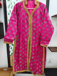Banarsi Open Kurti With Lehnga