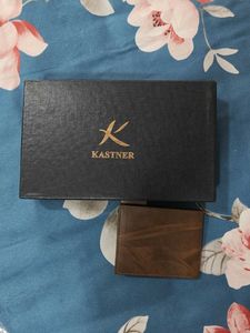 Brown Faux Leather Bi-fold Wallet