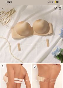 Strapless Nude colour Bra
