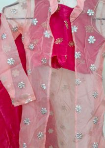 Pink Embellished Outfit