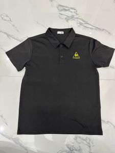 Le Coq Sportif Black Polo Shirt