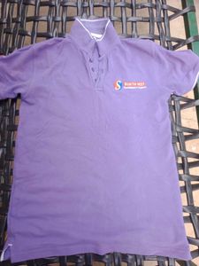 Purple Collared Polo T-Shirt