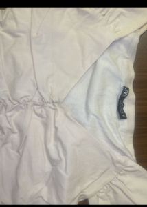 Chic Cream Off-Shoulder Top