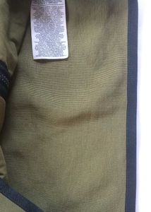Olive Green Zip-Up Hoodie Jacket