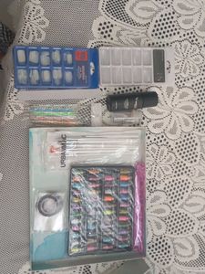 Nail Extension Kit with Tips &amp; Gel