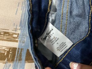 Pepe Jeans Women's Blue Denim Jean