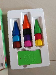 Camlin Finger Crayons - 10 Shades