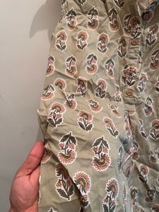 Stylish Printed Sleeveless Kurta