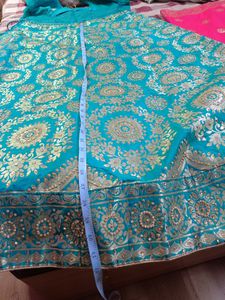 Bridal/wedding Banarasi Lehenga🔥Emarald Color