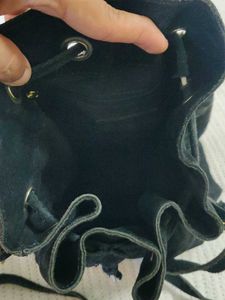 Black Suede hobo bag(at offer )