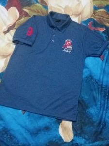 Men's Blue Polo T-Shirt