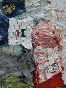Cute Baby Girl Clothes Bundle