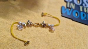 Boho Charm Bracelet with Beads
