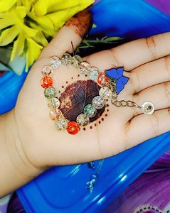 Jewelry Combo: Set of 4 Silver Chains &amp; 1 Beaded H