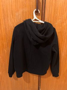 H&amp;M Black Zip-Up Hoodie