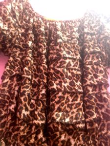 Leopard Print Gown Dress 👗