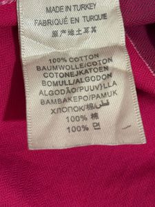 Burberry pink check shirt