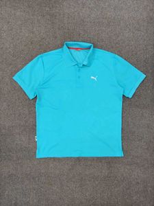 Puma Blue Polo T-Shirt