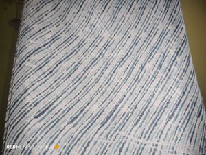 Elegant Blue Saree with Unique Pattern