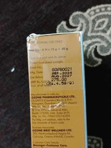 OZONE D-TAN Facial Cleanser