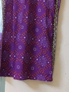 Vibrant Purple Embroidered Kurta Set with Dupatta