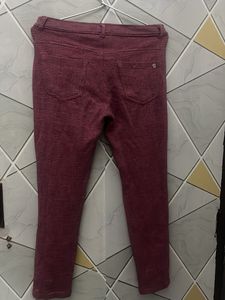 comfortabl Plaid Skinny Fit Pants