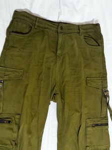 Olive Green Cargo Pants