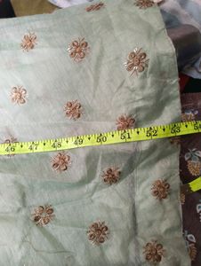 Embroidered Net Dupatta