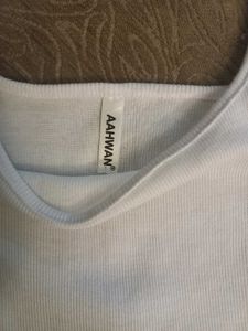 White Ribbed Square Neck Tank Top