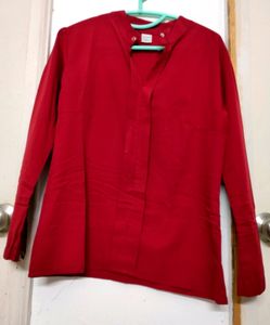 Formal Shirt Cum Top Maroon
