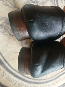 Authentic Hermes Black Leather Loafers with H Buck