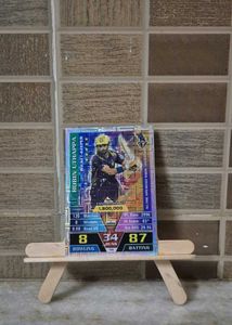 bunch of 7 silver Cricket attax cards