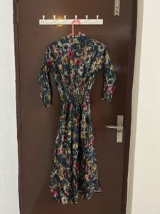Floral Print Midi Dress
