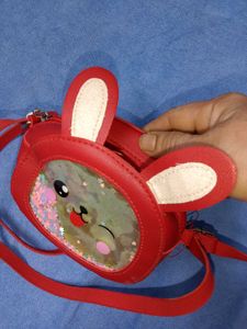 Cute Kawaii Red Doggy Shaker Bag