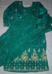 crap silk Green