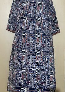 Vibrant Digital Printed Kurta