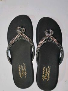 Sparkling Wedge Sandals